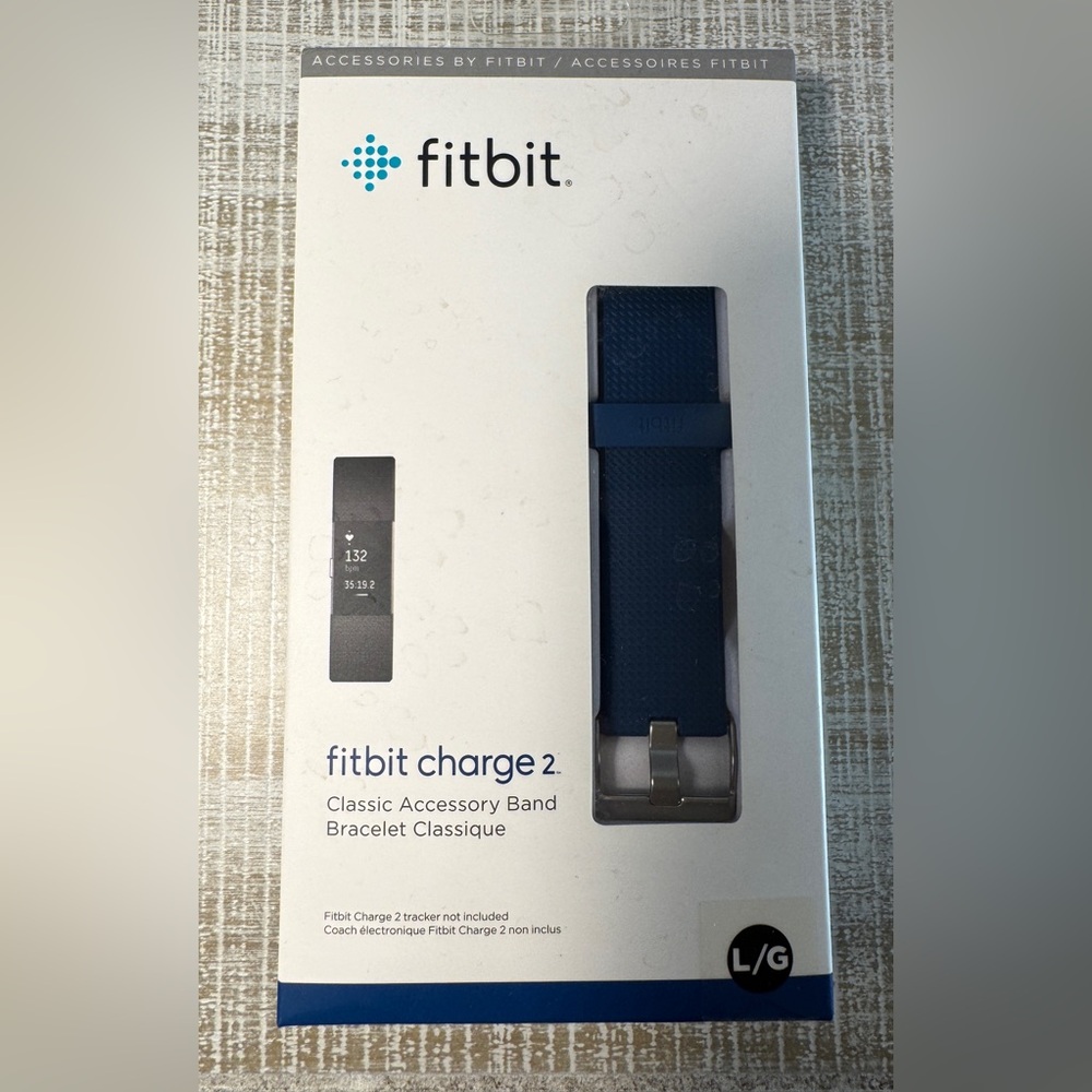 NWT Fitbit Charge 2 Classic Band in Navy